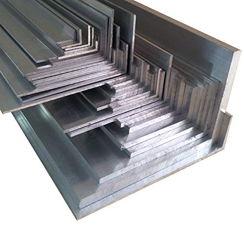 Aluwinkel 150 x 50 x 4 mm Winkelprofil ungleichschenklig Alu Winkel Aluprofil Aluminiumprofil L Profil aus Aluminium (100 cm) von AlMgSi0,5