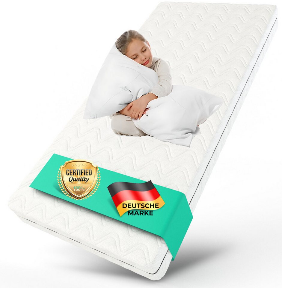 Jugendmatratze Kinder- und Jugendmatratze (AQUA Premium), Alavya Home®, 10 cm hoch, Kindermatratze 80x180 cm waschbarem Bezug optional mit Spannbettlaken von Alavya Home®