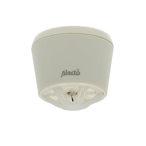 Alecto HA59 Hitzemelder mit 10 Jahres Sensor - Wärmemelder entspricht EN54-5 - 85dB Alarmton - Test-Taste - Warnton bei schwachem Batteriestand - weiß von Alecto