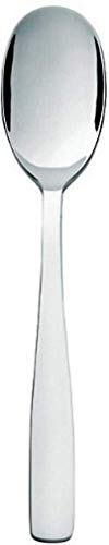 Alessi AJM22/8 Knifeforkspoon, 6 Stück Kaffeelöffel, Silber von Alessi