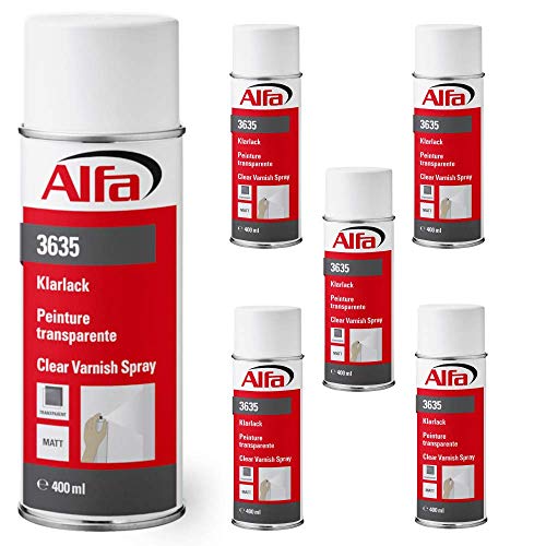 Alfa Klarlack 400 ml (6, Matt) von Alfa