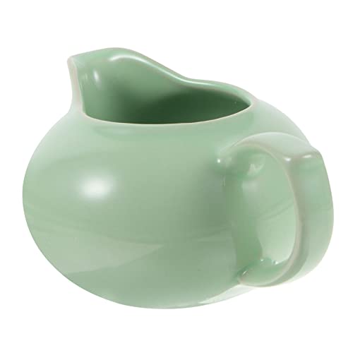 Alipis Girlandendekor Keramik-Soßentopf Grün-Lila Ton Keramik Teezeremonie-Zubehör Gewürzschüssel von Alipis
