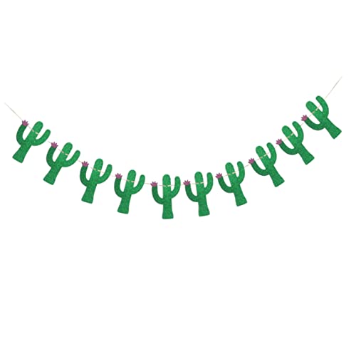 Alipis Luau-partyzubehör Kaktus-dekor Ananas-dekor Party-girlande Bachelorette-banner Mexikanische Banner Kaktus-party-banner Taco-kampf-banner Hawaii-dekor Bankett Blitz Kokosnussbaum von Alipis