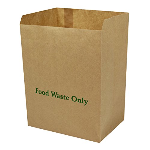 All-Green 8 Liter (8L) kompostierbare Papiermüllsäcke, 100 Müllsäcke von All-Green