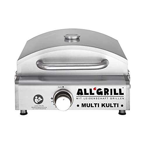 Allgrill Multi-KULTI ® - Steakzone®-Keramikbrenner u. Zündsicherung von All Grill