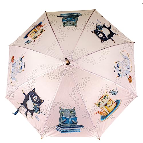 Allen Designs - Verrückte Katze Regenschirm von Allen Designs