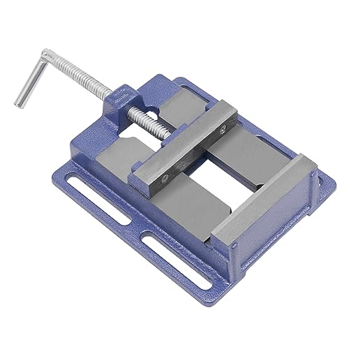 Universal Maschinenschraubstock Schraubstock Säulen Tisch Stand Bohrmaschine Frästisch spindel ohne kraft schraubstock klein Schraubstock Blau bohrer schraubstock schraubstock klein bohrmaschine von Alnemy