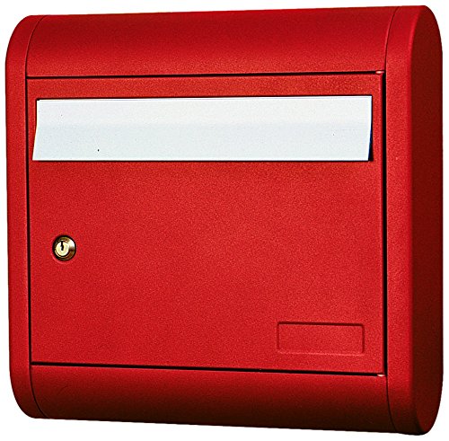 Alubox Sonne Briefkasten, Rot von Alubox