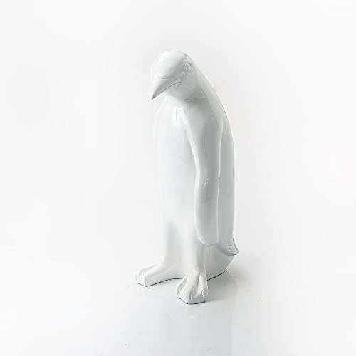 Amadeus - Pinguin aus Kunstharz, 90 cm, Weiß von Amadeus