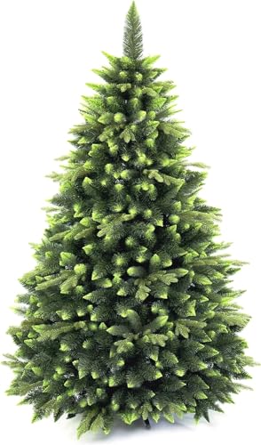 AmeliaHome Künstlicher Weihnachtsbaum 150 cm Tannenbaum Christbaum Kiefer PVC Weihnachtsdeko Klaus von AmeliaHome