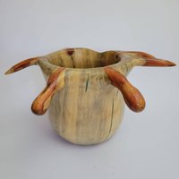 Gedrechselte Araucaria Holz Vase. Handgefertigte Vase Aus Holz, Vasen Home Decor, Danke Geben Dekor, Weihnachtsdeko von AmikamWoodArt