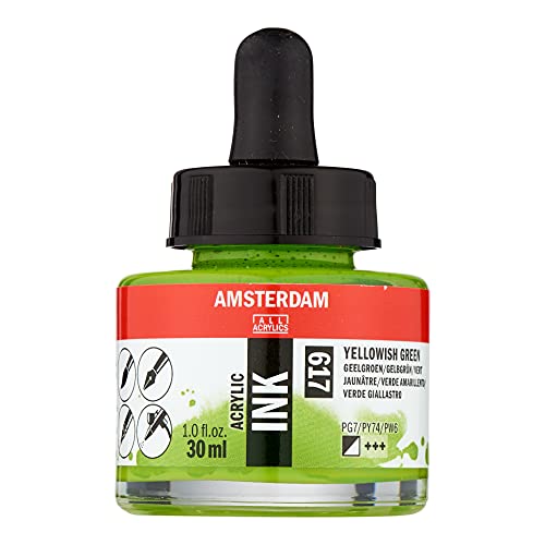 Amsterdam 17206170 ACRYLC Tinte Gelb, Gelbgrün, Einheitsgröße von Amsterdam