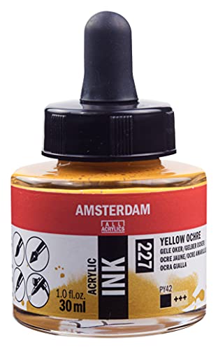 Amsterdam ACRYLC Tinte, Gelb, Ocker, Einheitsgröße von Amsterdam