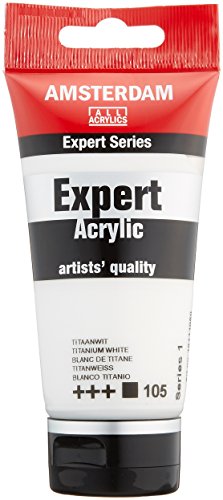 Amsterdam Expert Acrylic: (Acryl), 75 ml, Serie 1 - Titanweiß von Amsterdam