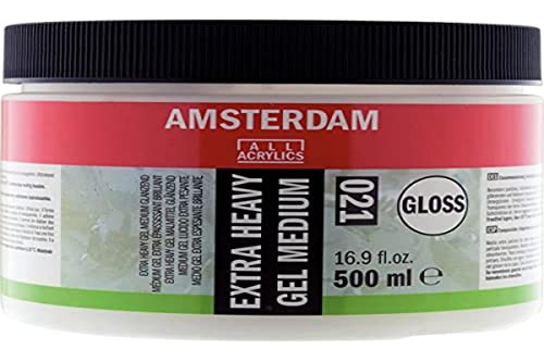 Amsterdam Gel Medium Extra Schwer – Glanz – 500 ml von Amsterdam