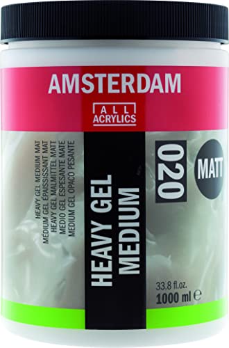 Amsterdam Heavy Gel medium matt 020 Jar 1000 ml (24193020) von Amsterdam