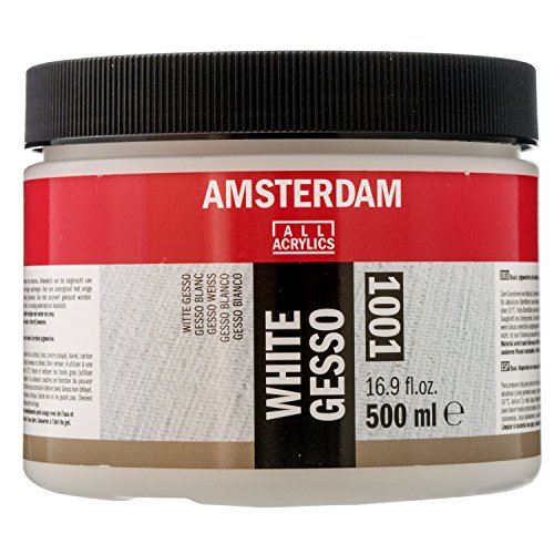 Amsterdam Weißes Gesso 1001 Glas 500 ml (24183001) von Amsterdam
