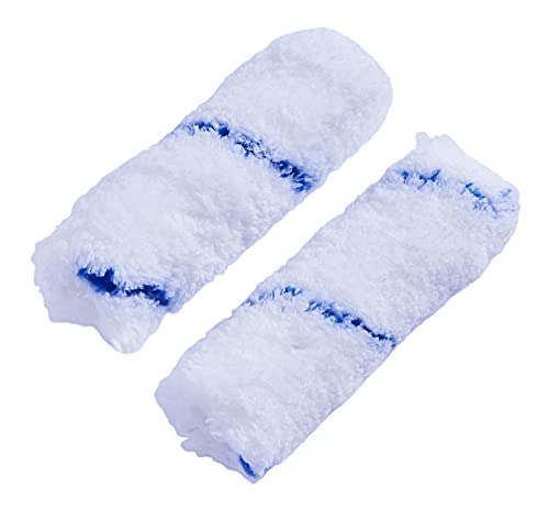 2pc 4 "MEDIUM PILE (12MM) ROLLER SLEEVE - MICROFIBRE von Amtech