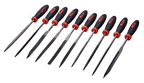 Am-Tech 10 Stück Needle File Set Pro, E1650 von Amtech