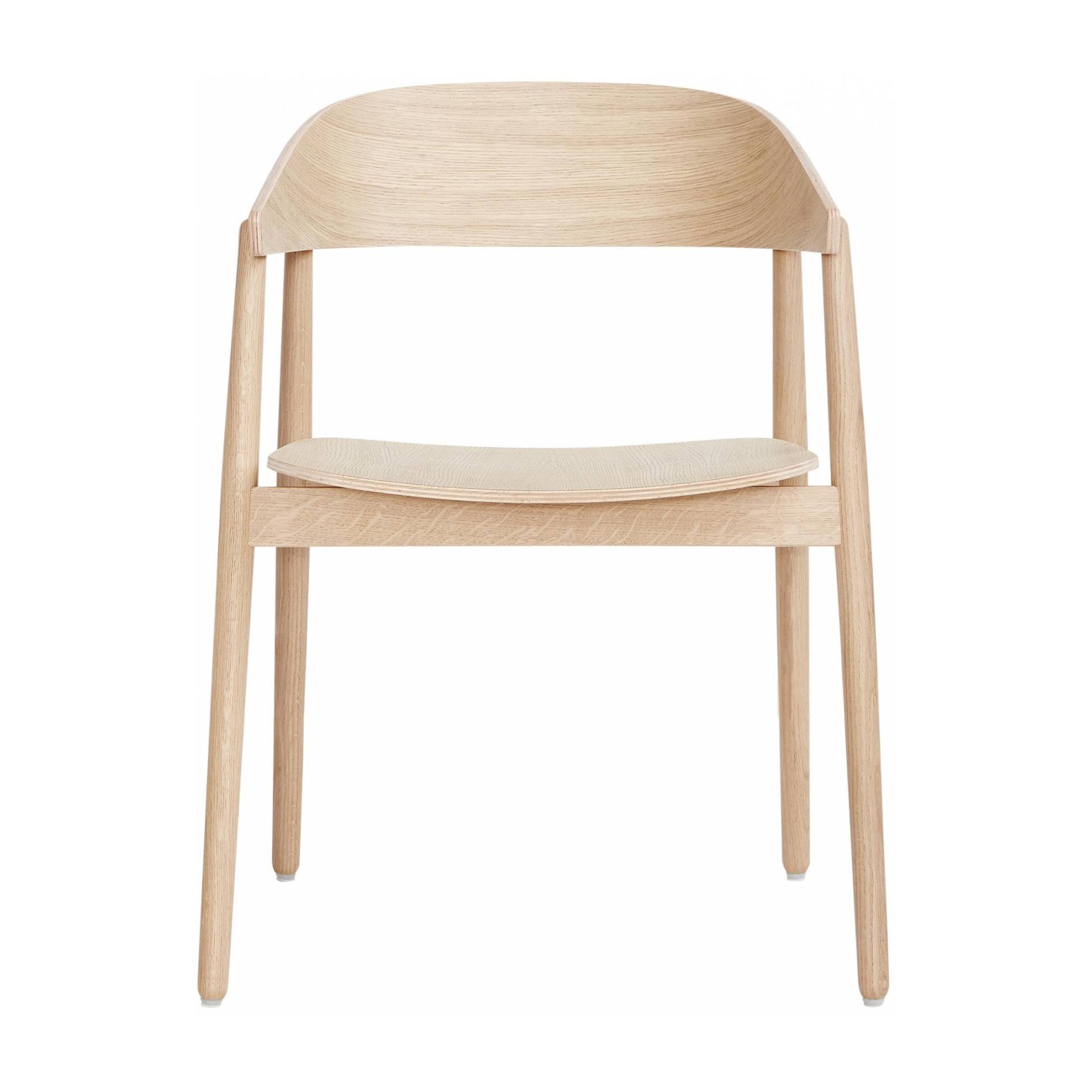 Andersen Furniture - AC2 Armlehnstuhl - eiche weiß /pigmentiert/BxHxT 58x74x53cm von Andersen Furniture