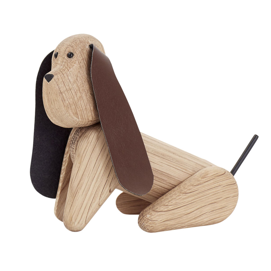 Andersen Furniture - My Dog - Hundefigur aus Holz & Leder in 3 Größen von Andersen Furniture