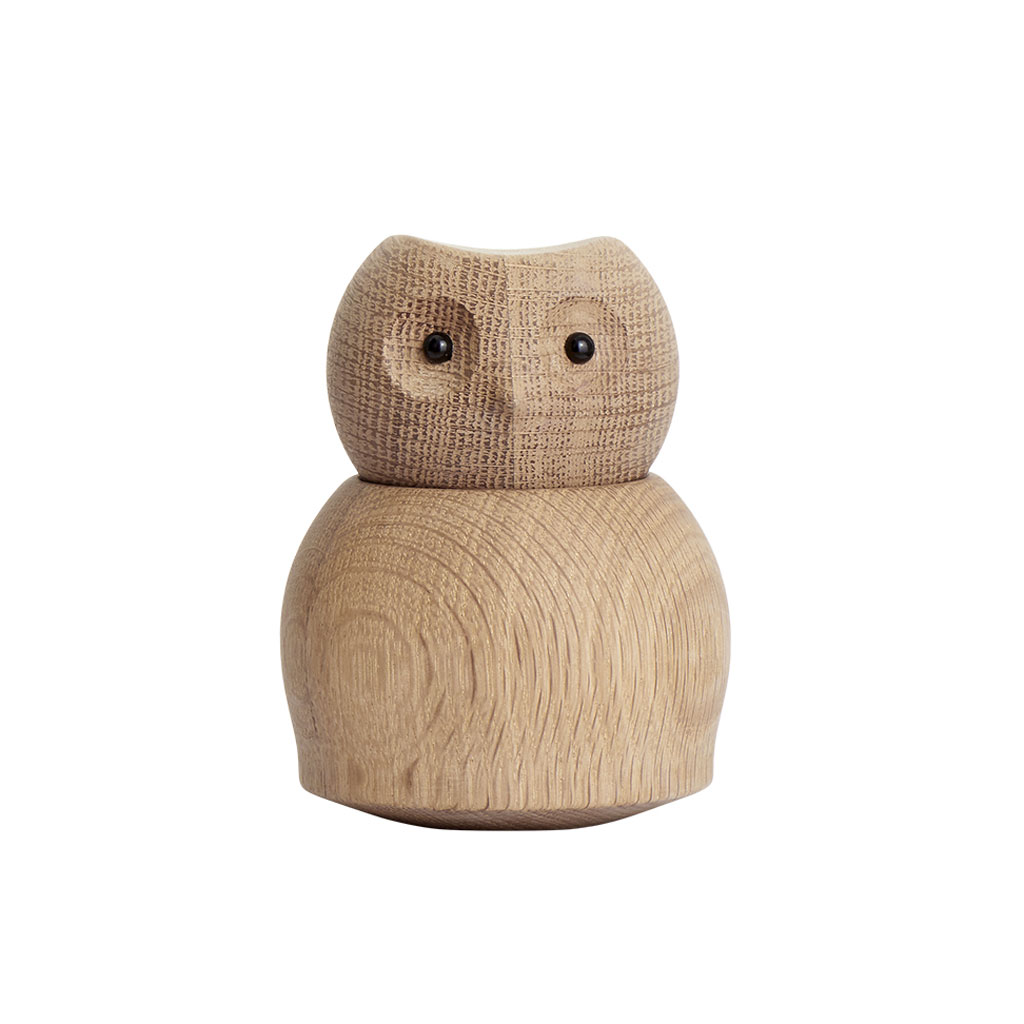 Andersen Furniture - Owl - Dekofigur Eule aus Eichenholz in 3 Größen von Andersen Furniture