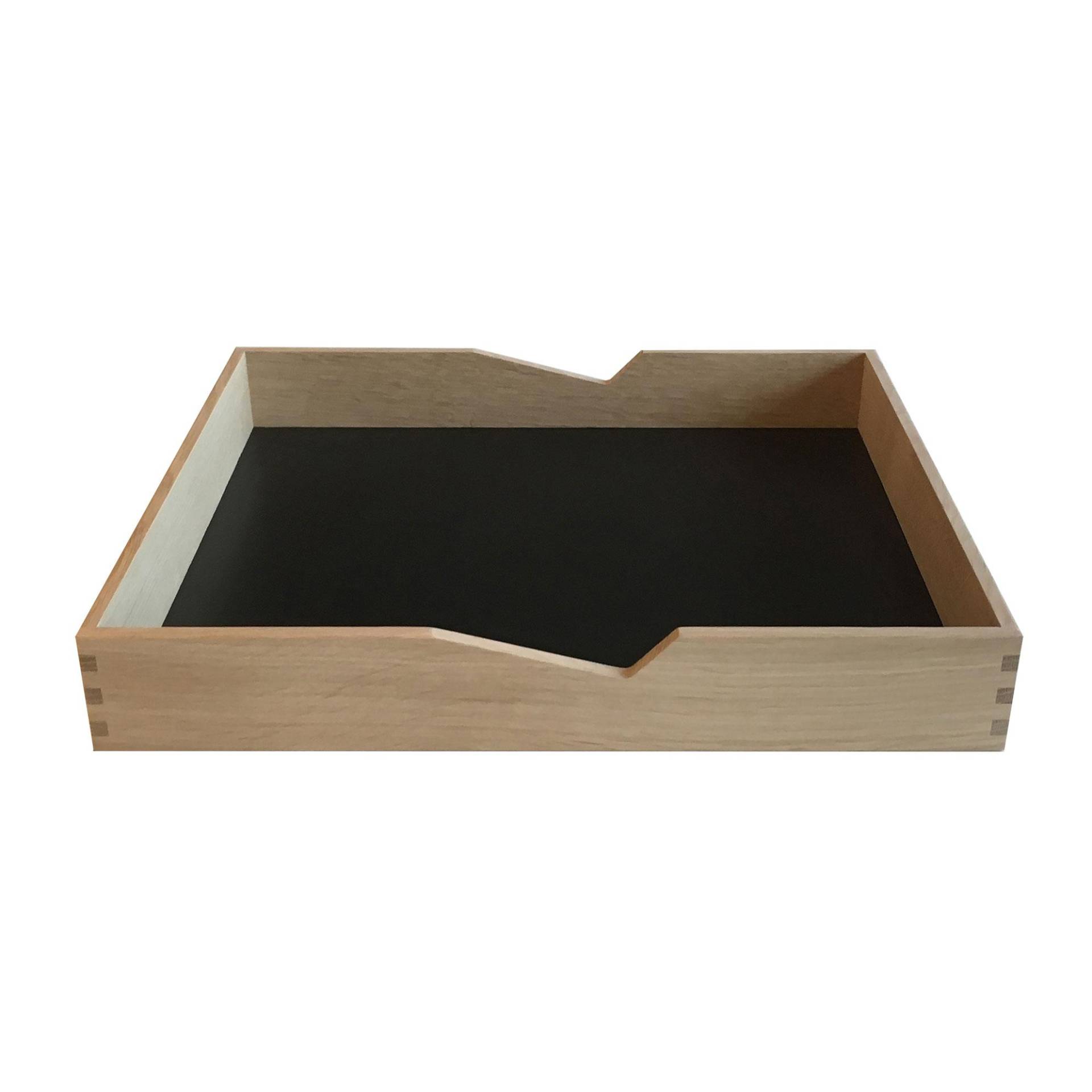 Andersen Furniture - S1 Tablett - eiche geseift/schwarz von Andersen Furniture