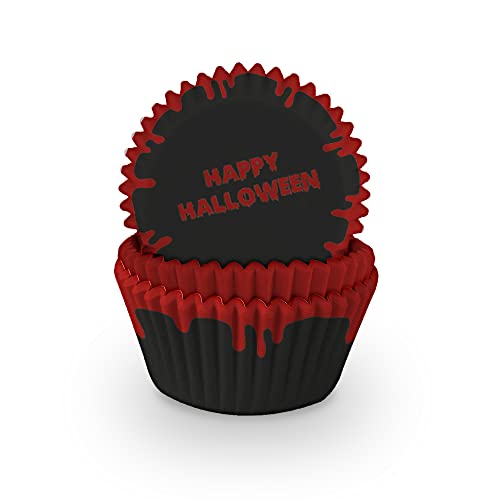 Anniversary House 75 Halloween-Cupcake-Förmchen, Backförmchen aus strapazierfähigem, fettdichtem Papier, J195 von Anniversary House