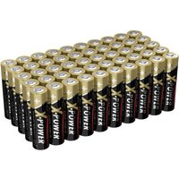 Ansmann X-Power Micro (AAA)-Batterie Alkali-Mangan 1.5 V 50 St. von Ansmann