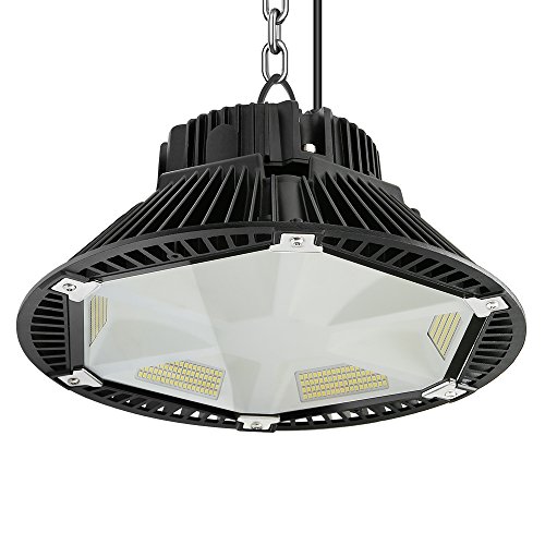 Anten 4er PET-Reflektionsdesign LED Hallenstrahler 150W UFO Kaltweiß(5700-6500K), LED Hallenbeleuchtung LED High Bay Licht 130LM/W Schutzart IP65, 120°Abstrahlwinkel von Anten