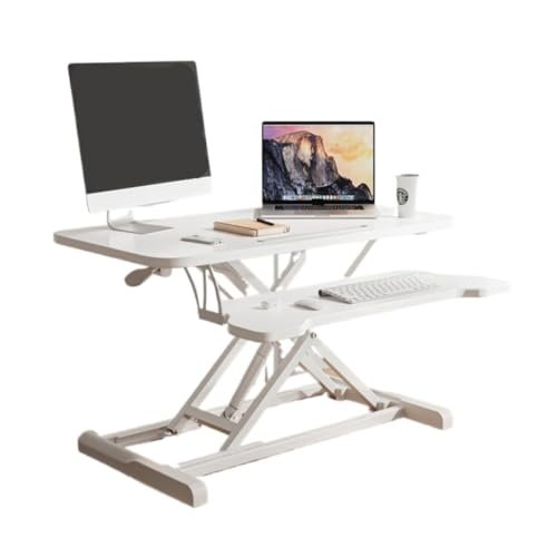 Multifunktionstisch Computertisch Desktop Erhöhung Laptop Desktop Home Klappständer Stehpult Hebbare Werkbank Bed Side Table (Color : Y, Size : A) von Anwat