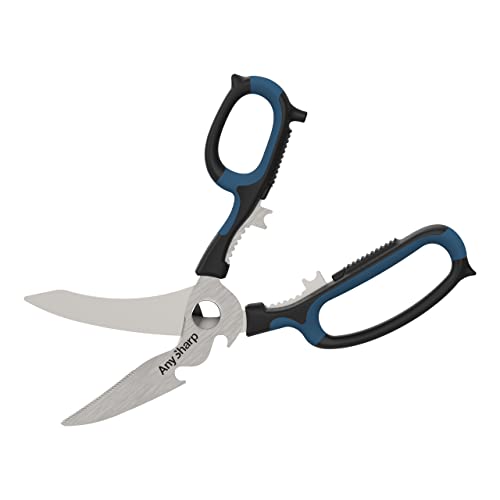 AnySharp Scissors Schere, Metall, Schwarz, Einheitsgröße von AnySharp