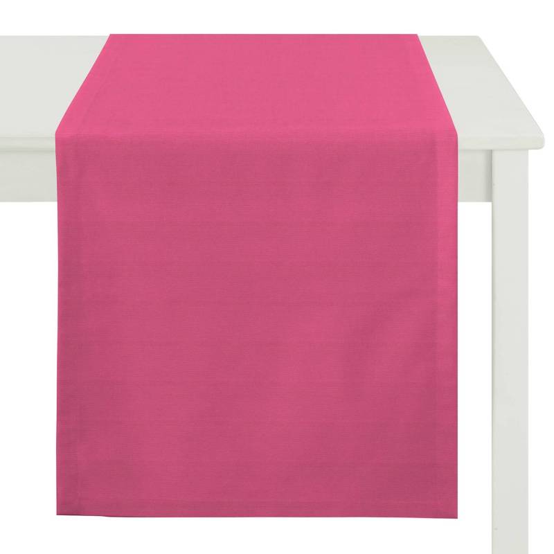 Apelt Tischläufer Kyogle Fuchsia Webstoff 45x135 cm (BxT) von Apelt