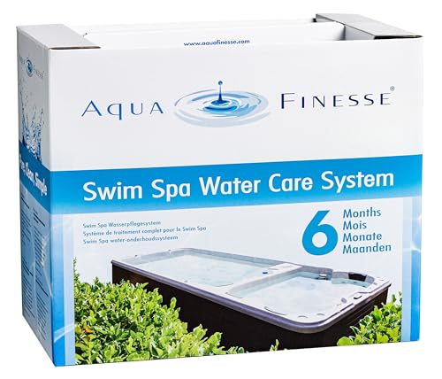 AquaFinesse Swim Spa Box mit Chlortabletten - SwimSpa Wasserpflege Set von AquaFinesse