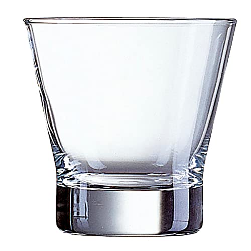 Arcoroc ARC 79747 Shetland Trinkglas, Wasserglas, Saftglas, 250ml, Glas, transparent, 12 Stück von Arcoroc