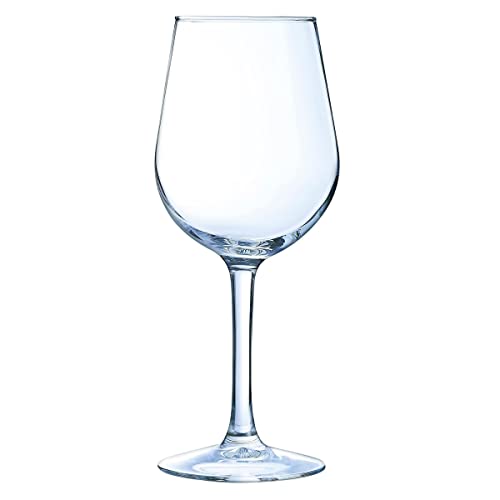 Arcoroc ARC L7426 Domaine Rotweinkelch, Weinglas, 370ml, Glas, transparent, 6 Stück von Arcoroc