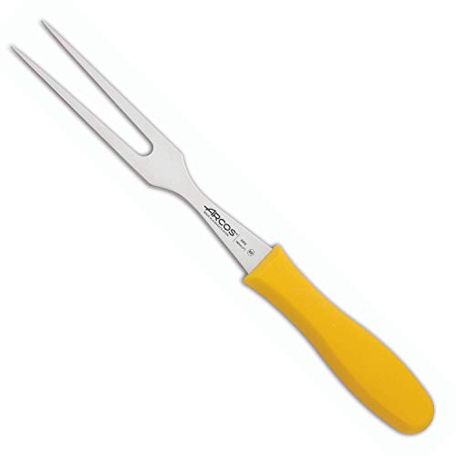 Arcos Serie 2900 - Tranchiergabel - Klinge Nitrum Edelstahl 180 mm - HandGriff Polypropylen Farbe Gelb von Arcos