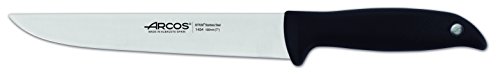 Arcos Serie Menorca - Küchenmesser - Klinge Nitrum Edelstahl 190 mm - HandGriff Polypropylen Farbe Schwarz von Arcos