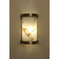 Niche Marmor Art-Deco-Wandleuchte - Leuchte, Design-Beleuchtung, Marmor-Wandbeleuchtung, Nachttischleuchte, Art-Deco-Beleuchtung von ArelLighting