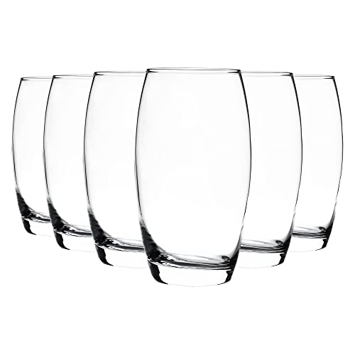 Argon Tableware Tondo - Gläser für Wasser/Saft/Longdrinks - 6 Gläser mit Geschenkverpackung - 510 ml von Argon Tableware