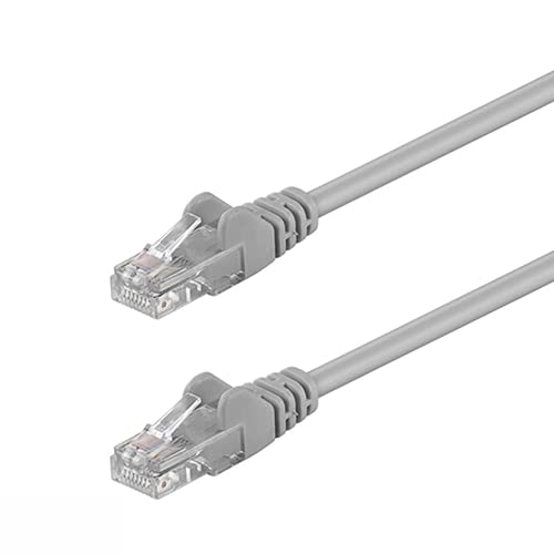 Arilco LAN Kabel | Ethernet | Internet | RJ.45 / CAT.5E | Grau (15) von Arilco