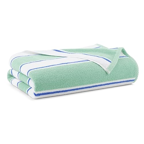 Dorypal Arkwright Oversized Extra Thick Beach Towel (35x70 in., 600 GSM), 1 Luxury Pool Towel, Extra Large Bath Towel (Green/Blue) von Arkwright LLC