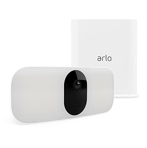 Arlo Pro 3 Outdoor Floodlight Überwachungskamera und SmartHub Bundle - weiß von ARLDE