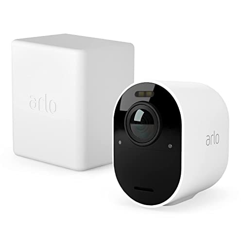 Arlo Ultra2 Zusatz Überwachungskamera aussen und GRATIS Zusatz Akku Bundle - weiß, Testzeitraum für Arlo Secure Plan von Arlo