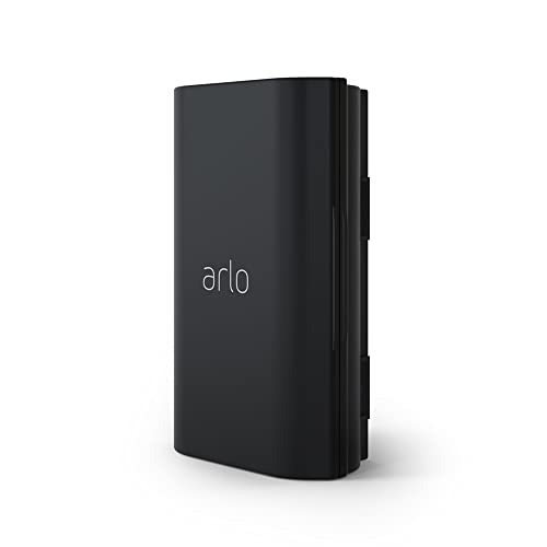Arlo zertifiziertes Zubehör | Wiederaufladbarer VMA2400 Akku, nur für die kabellose Arlo Video Türklingel geeignet, schwarz, 1 Stück (1er Pack) von Arlo