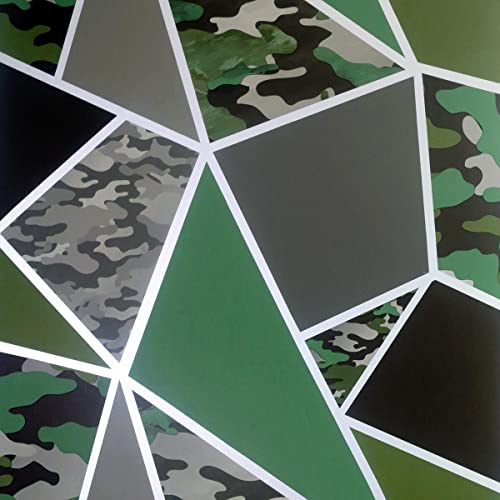 Camo Fragments Green sw12 von Arthouse