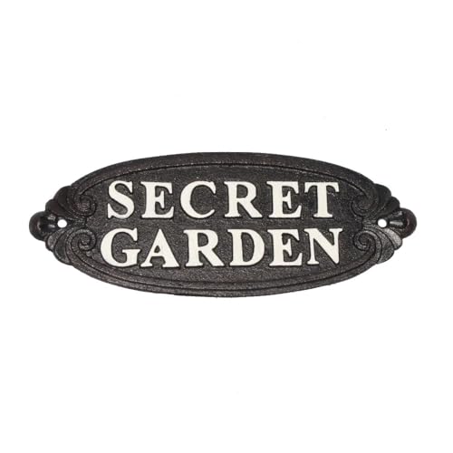 Ascalon Schild mit Aufschrift "Secret Garden" von Ascalon