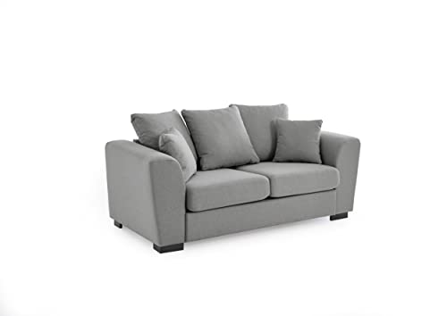 ATLANTIC home collection Mississipi 2-Sitzer Sofa Mississippi, 196/91/84 cm, Grau von Atlantic Home Collection