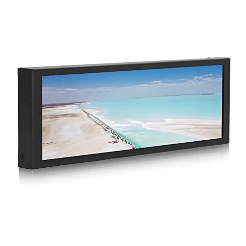 Gestreckter Balken-LCD-Bildschirm, Freie Blickrichtung, 16,7 M, Farbkontrastverhältnis des Displays 900:1, PC-Gehäuse, Computer-Unterbildschirm 5:16 für CM3 (Kapazitiven von Atyhao