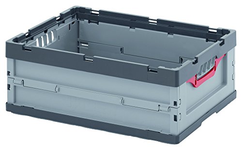 Faltbox ohne Deckel Auer 60 x 40 x 22 cm - FB 64/22, 46 Liter Transportbox Eurobehälter klappbar 60x40x22 von Auer Packaging